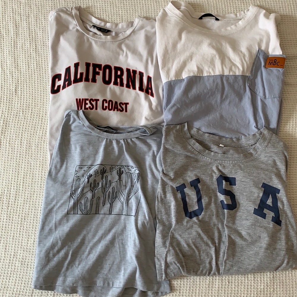 Cropped shirts